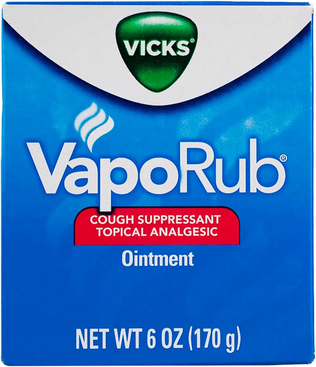 Vicks VapoRub Ointment 6 oz (Pack of 6)
