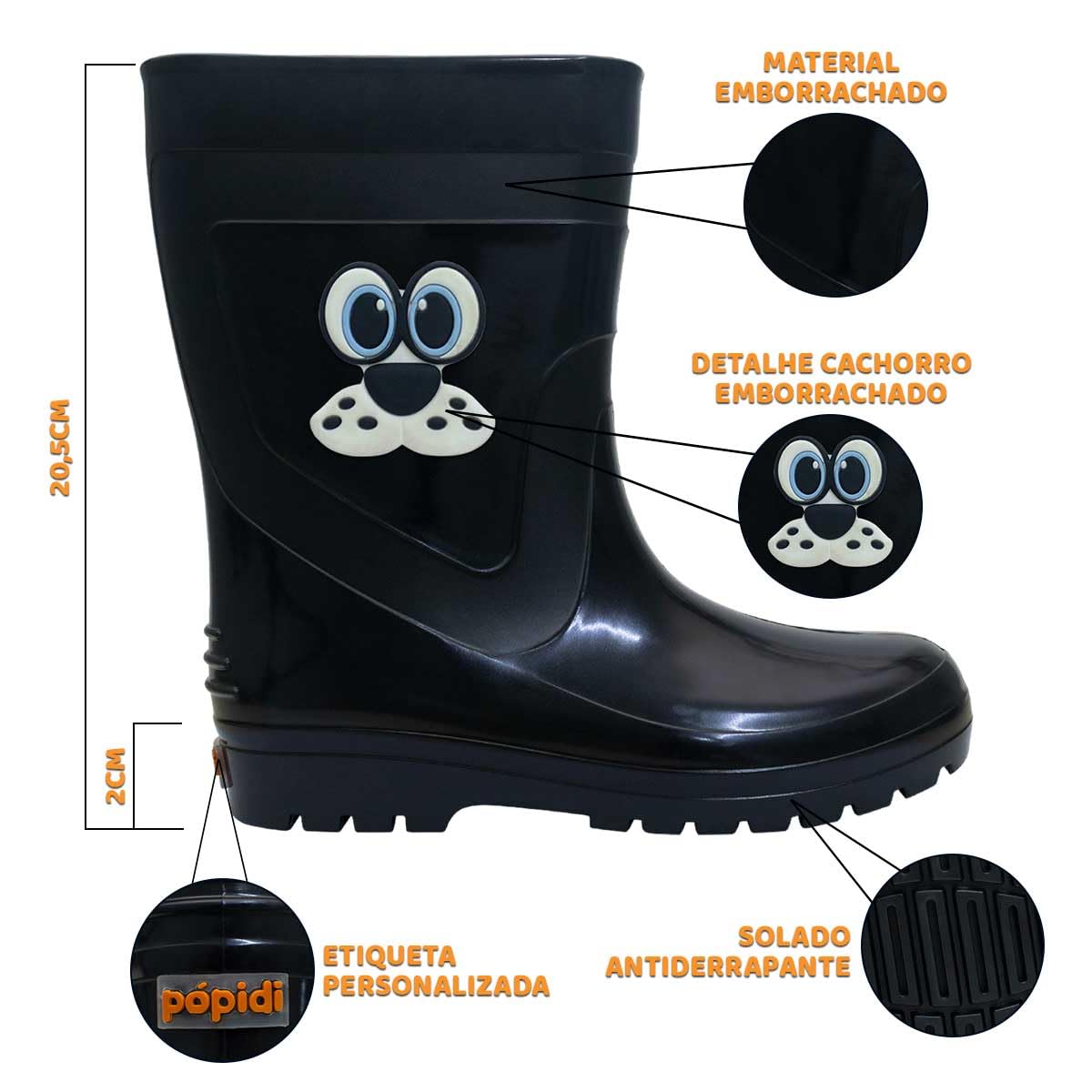 Galocha Moda Infantil Nº 25 Ao 34 Bota Impermeável Chuva 09.15 em promoção! Veja a oferta e mais achadinhos de Botas & Galochas Infantis 4 Hoje é o melhor dia para comprar Galocha Moda Infantil Nº 25 Ao 34 Bota Impermeável Chuva 09.15 com aquele preço maroto! Promoção! Aproveite a oferta! 4