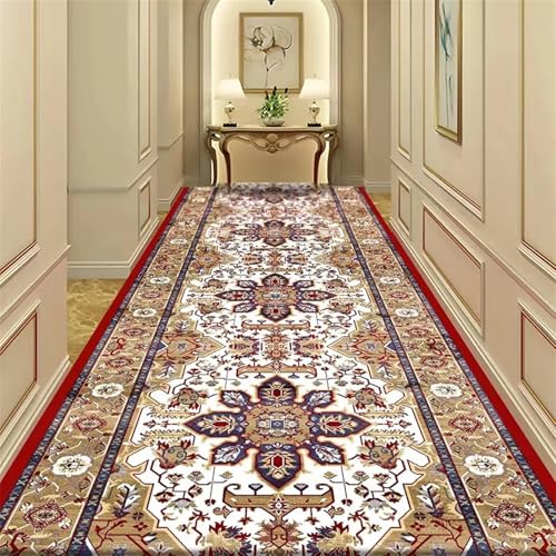 Tapis de couloir rétro Yu2 tapis de passage rectangle 400x80 - 2
