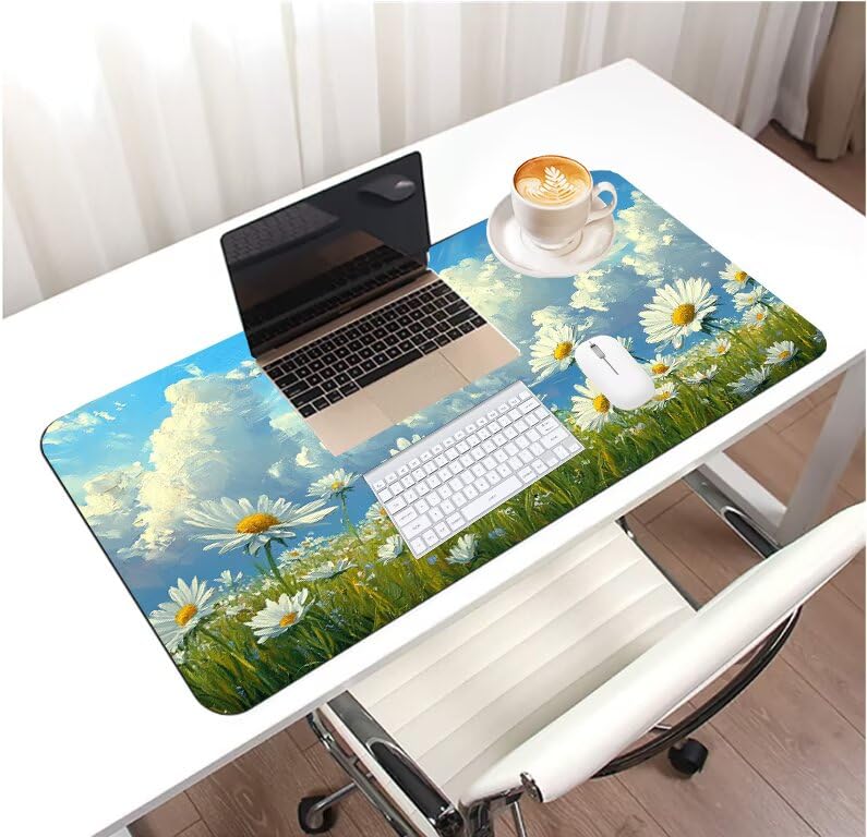 Tapis de souris grand format pour éviter les glissements sur PC
