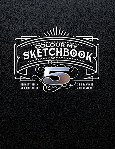 Colour My SketchBook 5: 25 Greyscale Drawings
