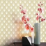 Überall einsetzbar: Das Design fügt sich in jeden Raum problemlos ein. Das Muster wirkt aus der Nähe und aus der Entfernung unterschiedlich interessant.