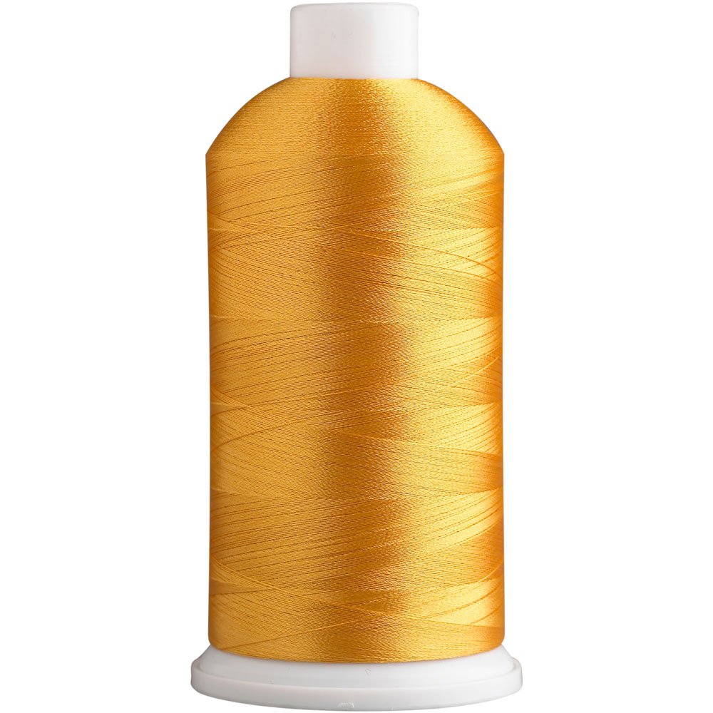 Superpunch SuperB Embroidery Thread, 5000 m Cone, Orange Tangerine 642