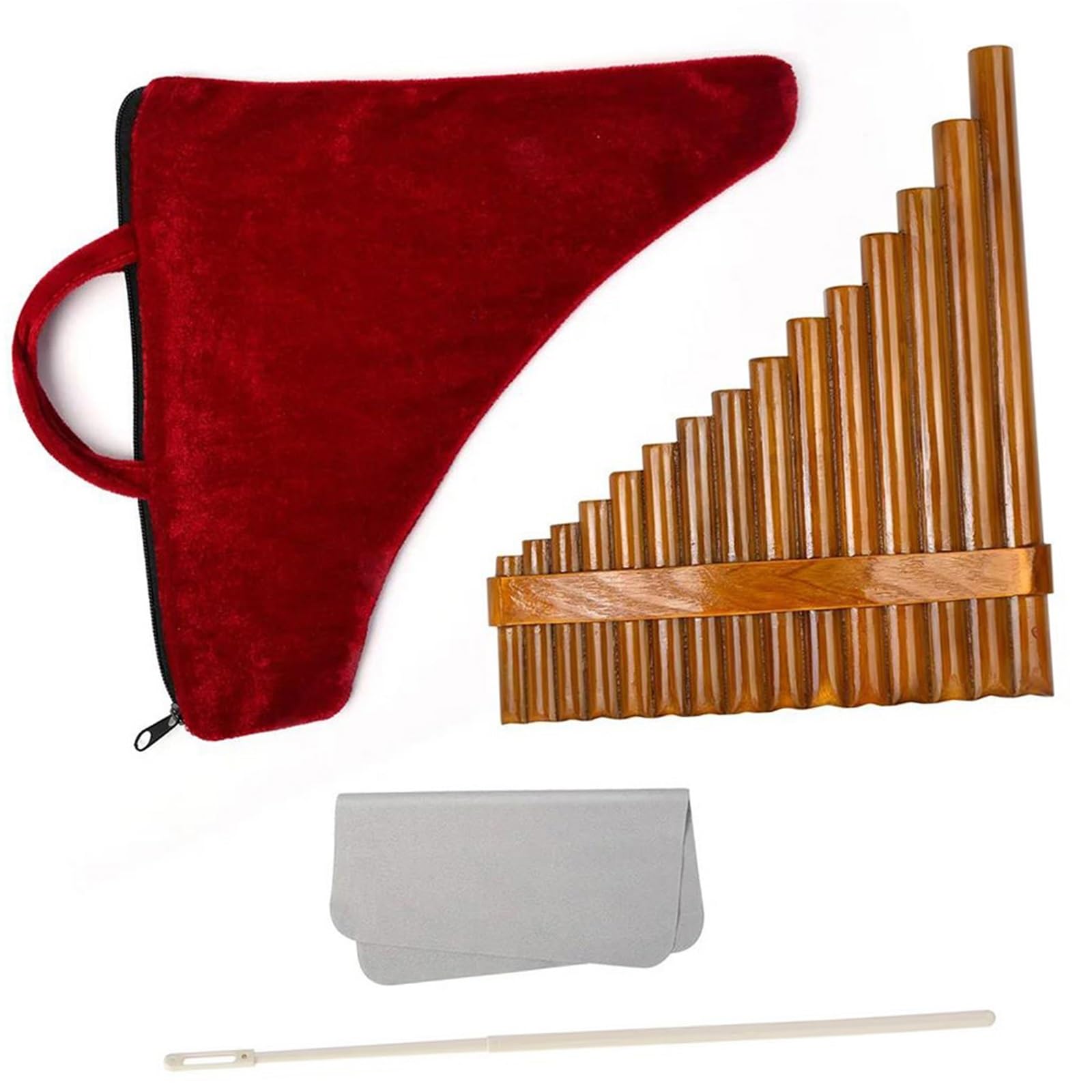 Flauto Di Pan Flauto Di Pan In Fa Strumento A Fiato Per Prestazioni Professionali(Left Hand)
