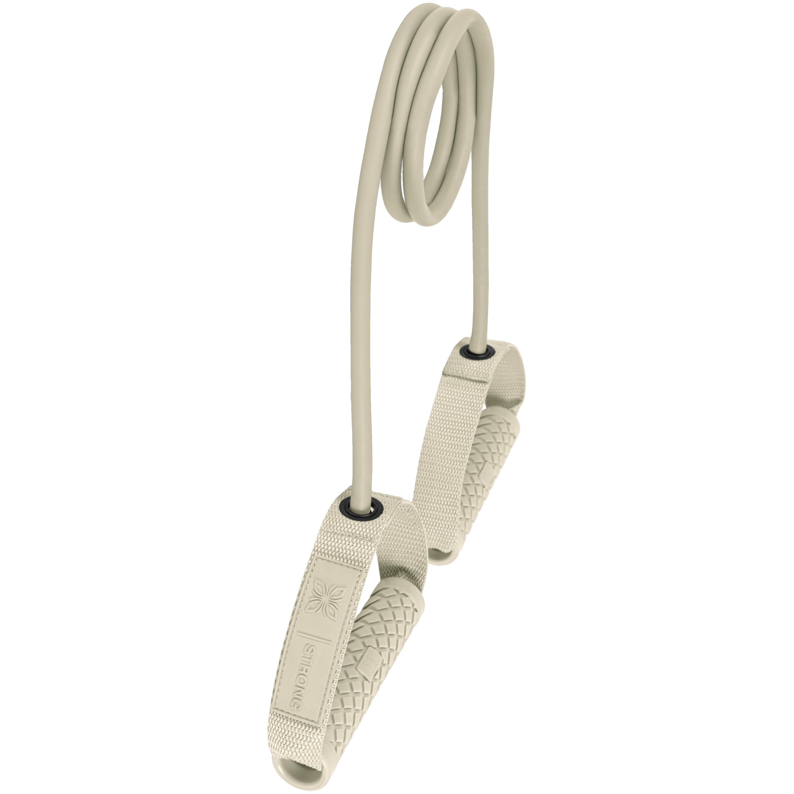 Widerstandsbänder Set mit Griffen – 3 Resistance Bands aus Naturkautschuk – Fitnessbänder mit Tasche für Krafttraining, Physiotherapie & Pilates – Expander für Muskelaufbau & Ganzkörpertraining