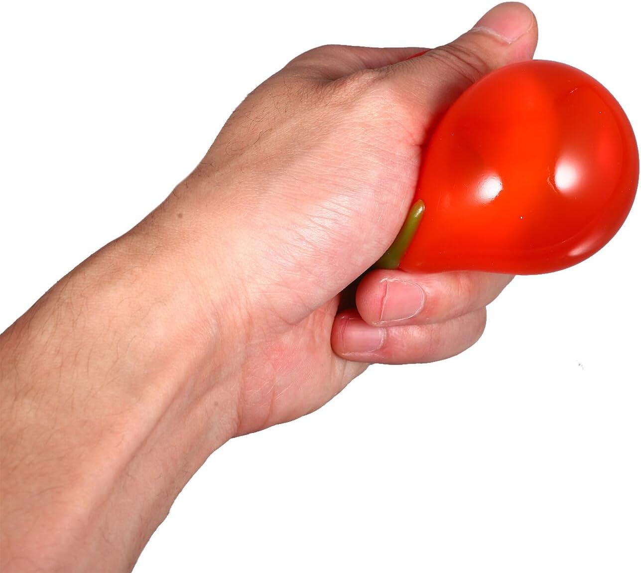 TOYANDONA 12Pcs Tomato Shaped Stress Relief Balls Vent for Anxiety Reduction and Sensory Play Fun Squeezing for Adults