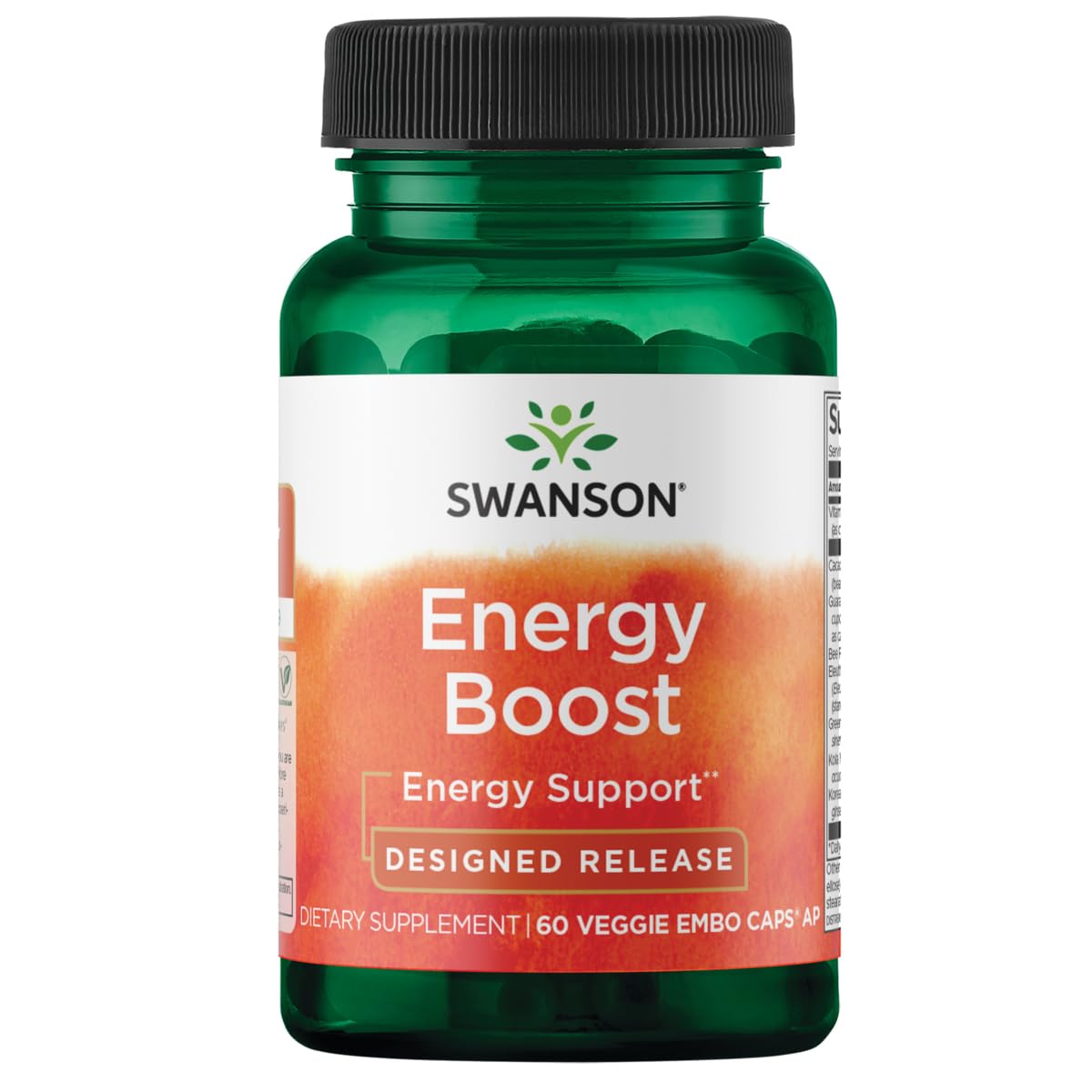 Energy Boost - Designed Release 60 Veg Caps