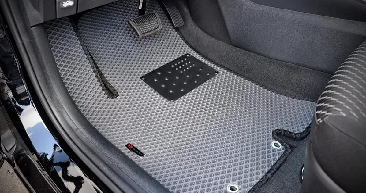 EVA 3D car mats Diamond Patterned Hard Foam, Flooring mats Big Sheet 55x71x3/8 inches or 140x180x0.9mm, All Weather, Easy to wash, dust Collector Multicoloured 3D for Custom car Truck Sport Yoga