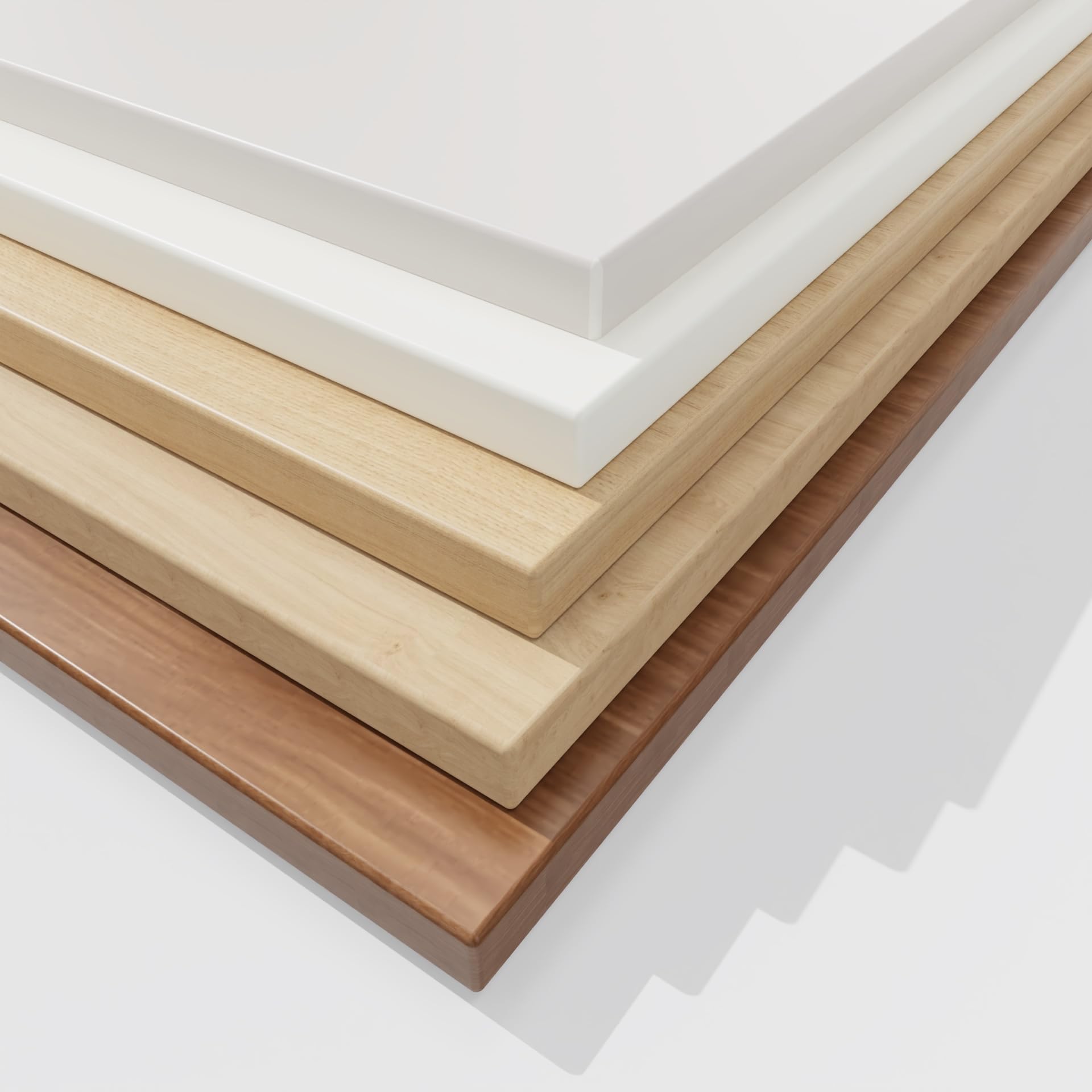 BISLEY Desktop, melaminharzbeschichtete MFC Tischplatte, mit 2 mm ABS Kante, DT251206005, H: 25 x B:1200 x T:600 mm, 008 lincon wallnuss