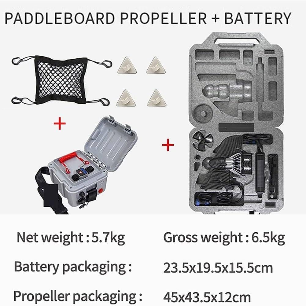 TAHALI Tabla de Surf Eléctrica con Motor a Chorro 24V Velocidad Ajustable