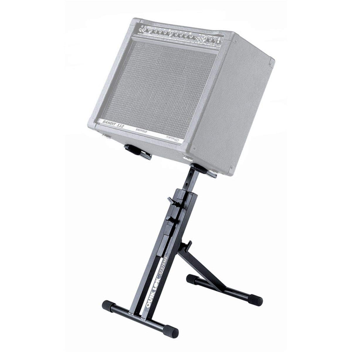 Quik Lok QL/640 - Soporte para amplificador (regulable, tamaño pequeño), color negro