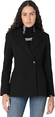 VERO MODA Womens Vmelma Ls Fitted Blazer