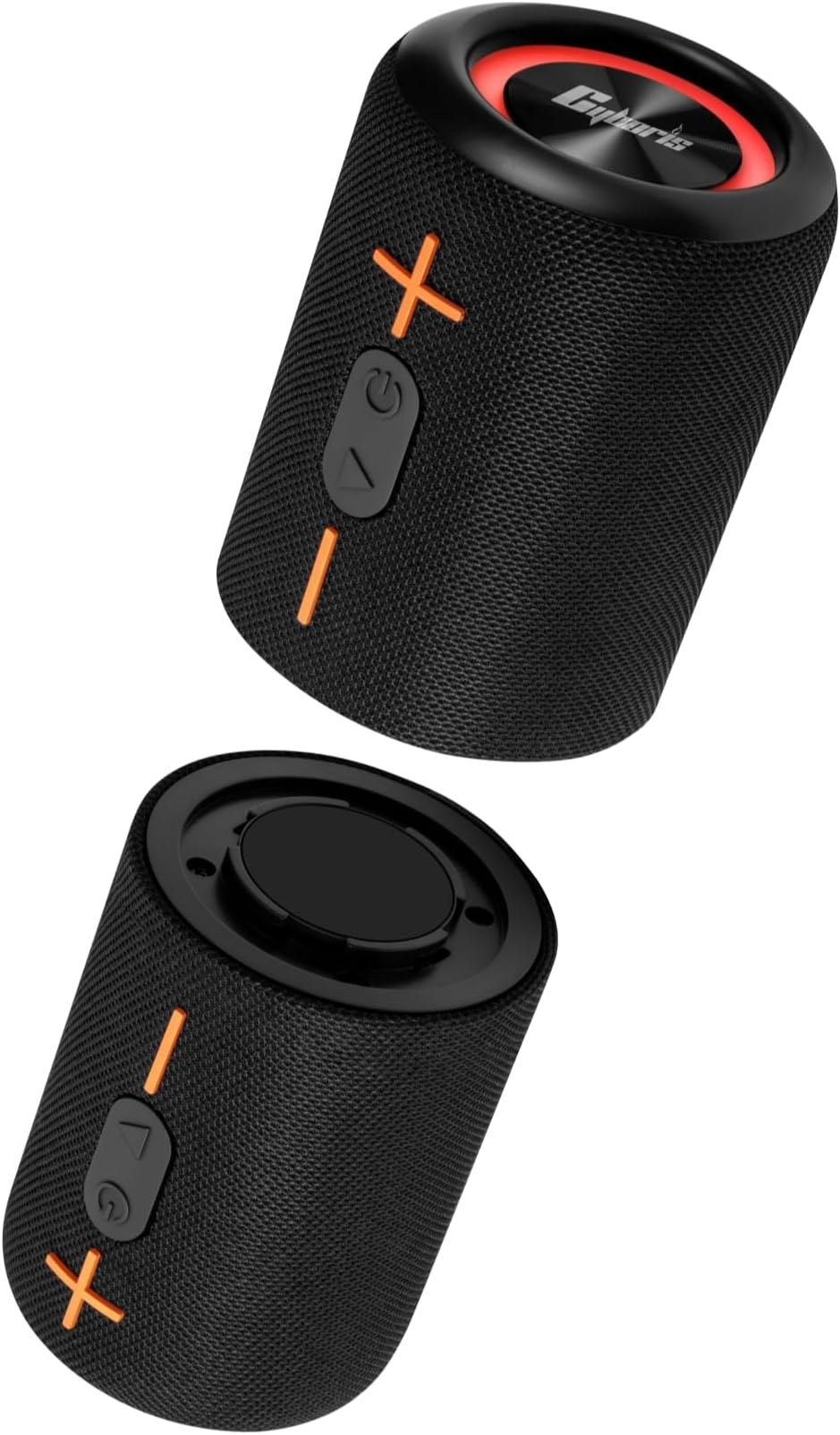 2 in 1 Portable Splittable Bluetooth Speaker, Waterproof Split Wireless Speaker Bluetooth V5.3 with 20W Loud Stereo Sound, 24H Playtime, True Wireless Pairing for Home, Outdoor or Travel
