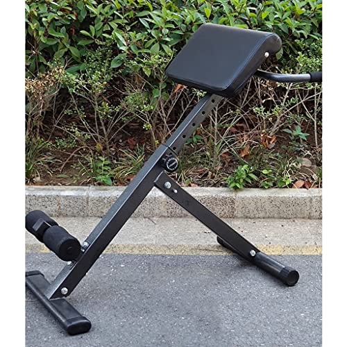 Romeinse Stoel Verstelbare Romeinse Ontlasting Opvouwbare Buikbeoefenaar Been Persmachine Workout Bank -workoutbanken For Thuis (Color : Black, S : 91 * 56 * 85cm) - Image 5