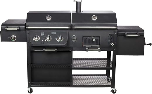 El Fuego Arizona Kombigrill – Gas & Holz, Infrarotbrenner