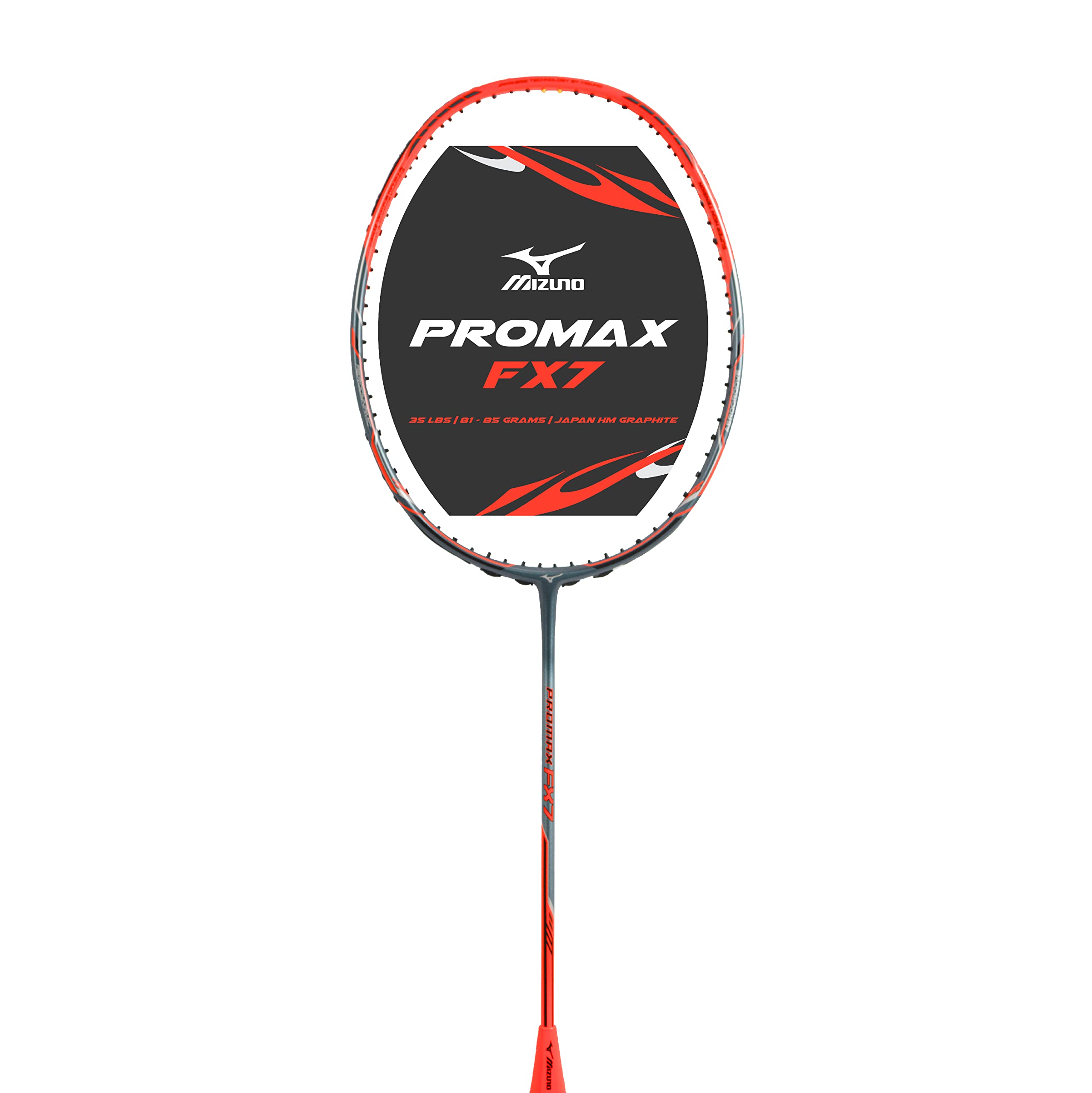 Mizuno Promax FX7 (Japan HM Graphite) Unstrung Badminton Racket (Shadow Gray/Neon Org/Silv) (B0BZ51CF8R) Amazon Price History, Amazon Price Tracker