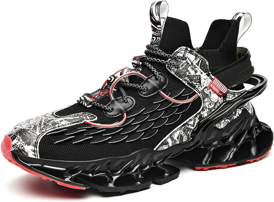 Mens Blade Fashion Sneakers Non Slip Running Athletic Tennis Shoes Casual Walking Shoes for Men