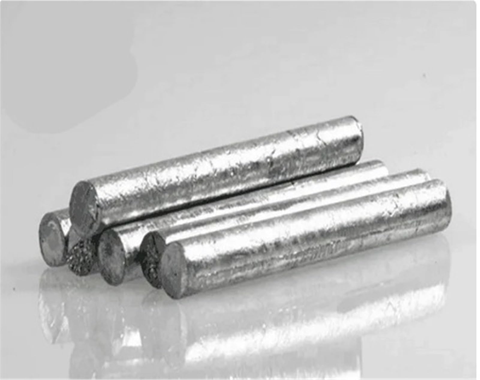 1 STÜCK Zinkstab Hochreiner Zn 99,99% Barren Rundstabanode Galvanik Länge 300 mm Durchmesser 3 mm bis 30 mm (Color : 12x300mm)