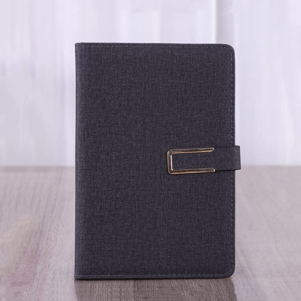 Notebook in pelle per ufficio creativo A5 Planner giornaliero Agenda Hardcover PU Notebook Diario aziendale Blocco note Note Book Cancelleria, DGY, 4 pezzi