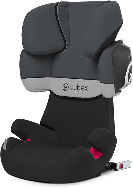 Cybex Silver Fotelik samochodowy dla dzieci Solution X2-fix, grupa 2/3 (15-36 kg), z Isofix, Gray Rabbit