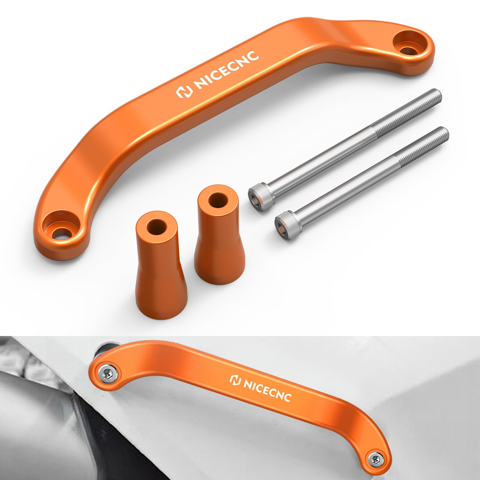 Amazon.com: NICECNC Forged Rear Lift Grab Handle with Bolt Kits