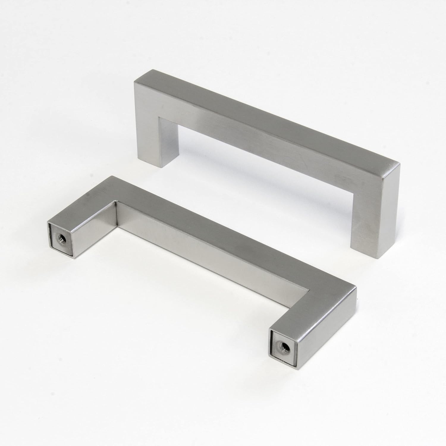 RCH Hardware HD-SS128-96 Stainless Steel Modern Cabinet Drawer Handle Pull, 3 3/4 Inch, Brushed Stainless Steel (5 Pack)