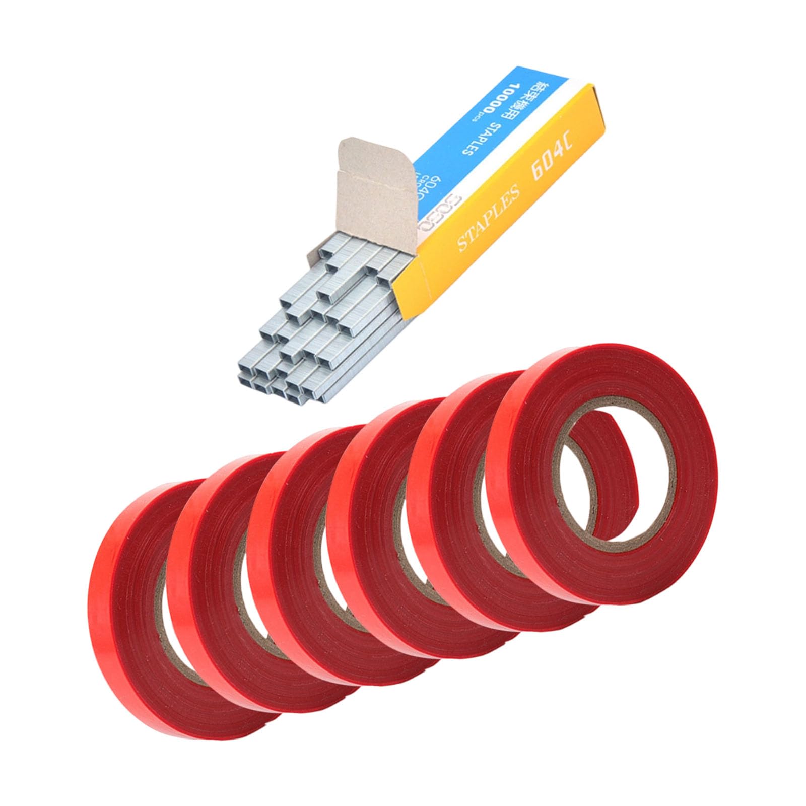 Hdoytxxm C Plant Branch Tie Tape Hand Tying Binding With Staple Pin Handheld Tying Device For Fruit Trees Vegetable Gardens Ties Tape