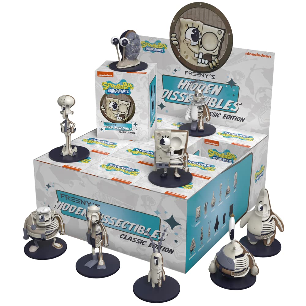 Amazon.com: Mighty Jaxx Freeny's Hidden Dissectibles: Spongebob