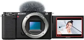 Sony Alpha ZV-E10 - Câmera Vlog sem espelho com lente intercambiável APS-C - Preta