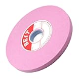 Utoolmart Bench Grinding Wheels Chrome Corundum 100 Grit for Surface Grinding Sharpening Hard Alloy Tools 1pcs