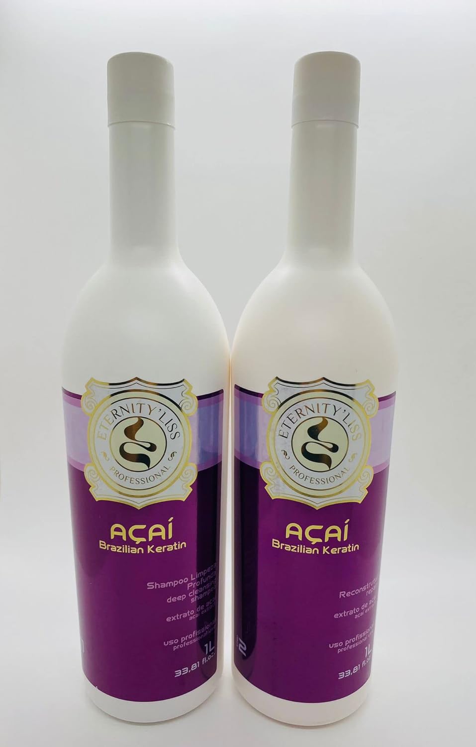 Brazilian-style acai-keratin blow-drying treatment kit Eternity'Liss