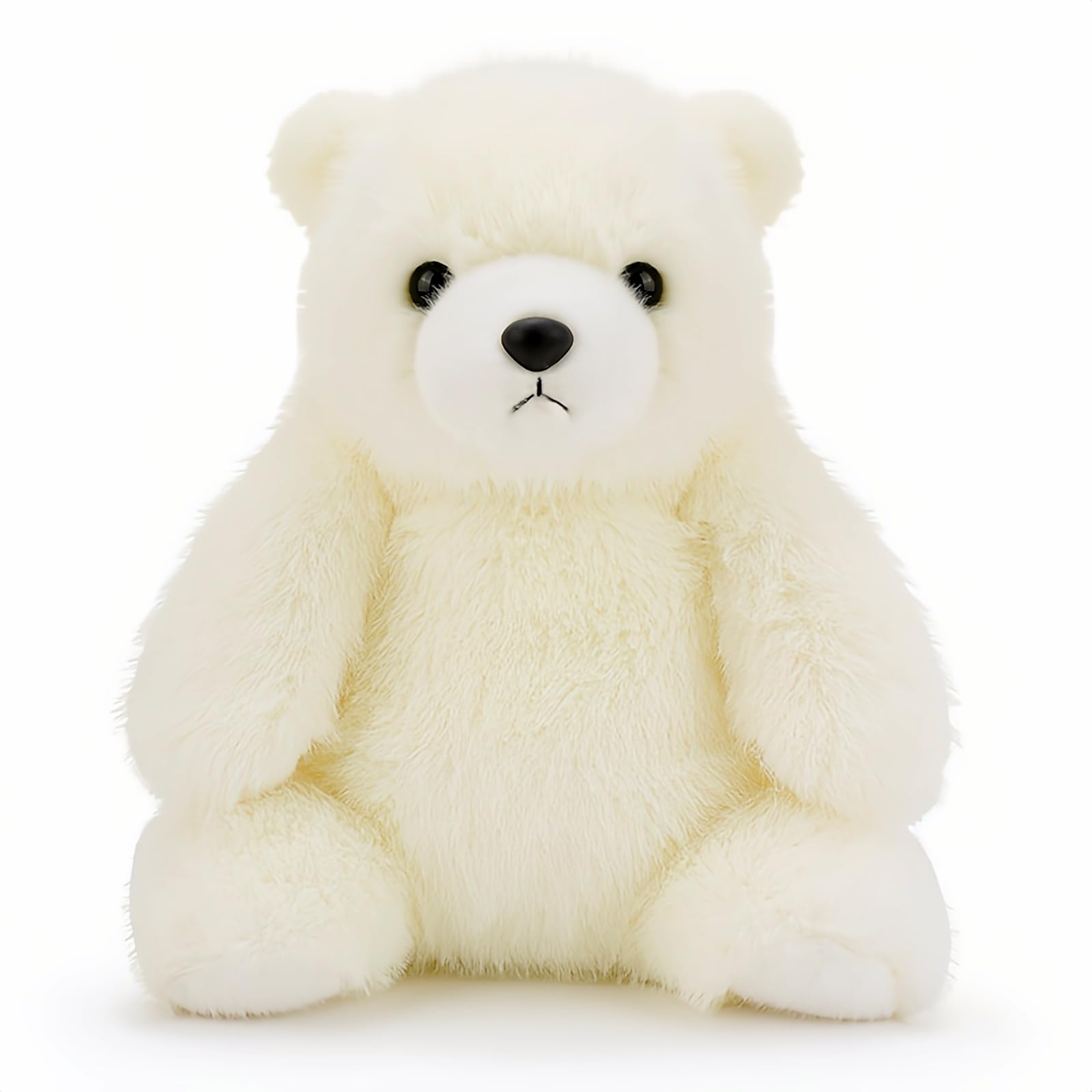 ホワイトクマ型ぬいぐるみ 座高約60cm Amazon.co.jp: しろくま ぬいぐるみ 小さい ふわふわ 動物 可愛い