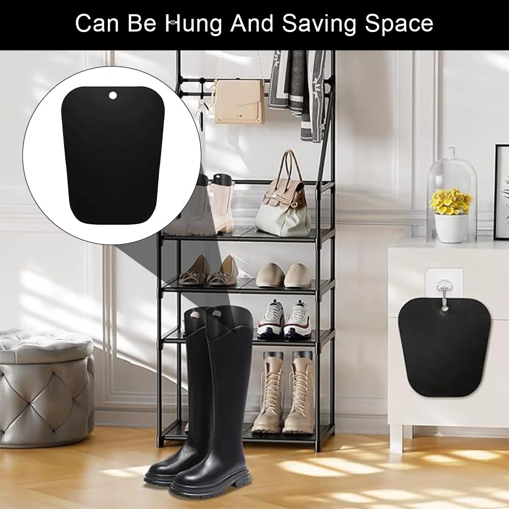 Insertos de Formas de Botas, Moldeadores de Botas de Plástico, Altas de Botas Inserta, Soporte de Botas, Bota Molde Insertos Negro, Moldes para Botas Altas para Hombre y Mujer, 4 Pares Bota Árbol