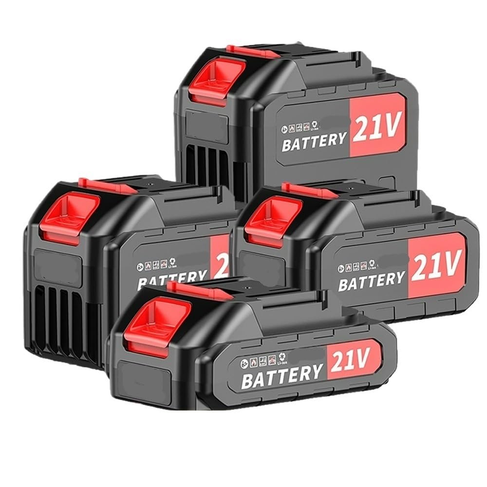 5S1P 5S2P 5S3P 5S4P 5S6P Celle Di Grado A Ciascuna Batteria Ricaricabile Universale Da 21 V Da 1200 MAh, Compatibile Con Makita, Strumenti 18 V 21 V LXT(4 x 2.4Ah Battery)