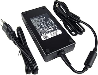 Genuine Dell 180W Replacement AC Adapter for Dell Inspiron One 23 (2350), Dell Inspiron One 2320, Dell OptiPlex 3011 AIO.
