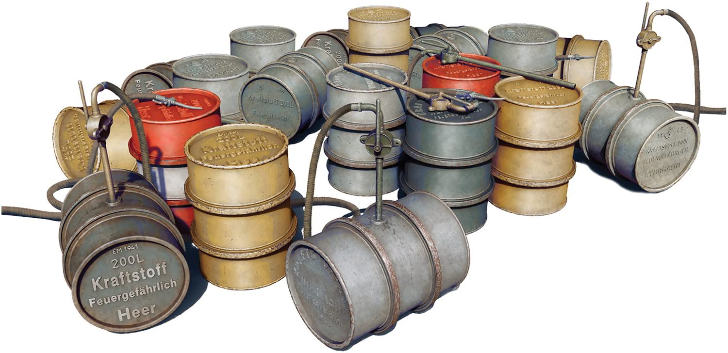Miniart 1:48 - German Fuel Drums 200L