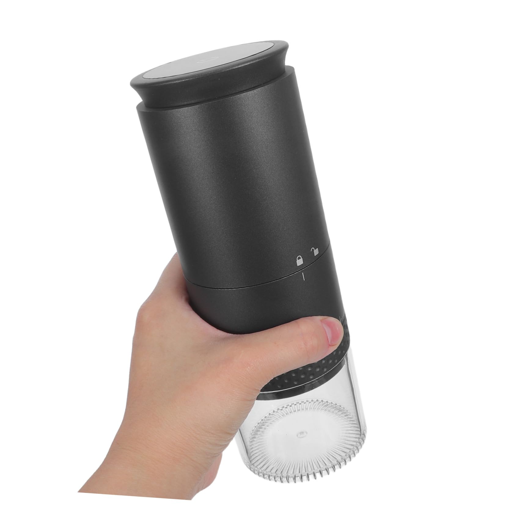 Healifty Molinillo de Café y Funcionamiento Silencioso Portátil Eléctrico con Capacidad de 50g para Uso en Cocina y Hogar