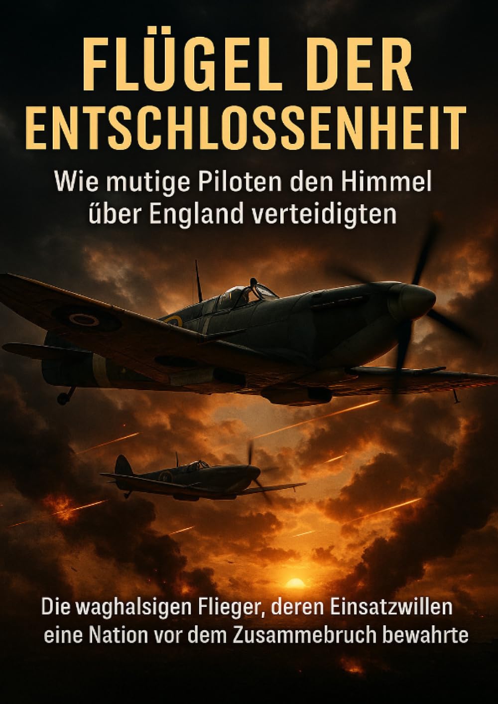 Flügel der Entschlossenheit: Wie mutige Piloten den Himmel über England verteidigten: Die waghalsigen Flieger, deren Einsatzwillen eine Nation vor dem Zusammenbruch bewahrte