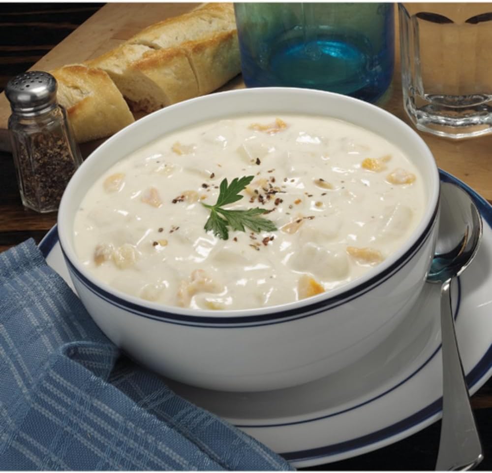 Blount Fine Foods New England Extreme Clam Chowder - 4 lb. package, 4 per case