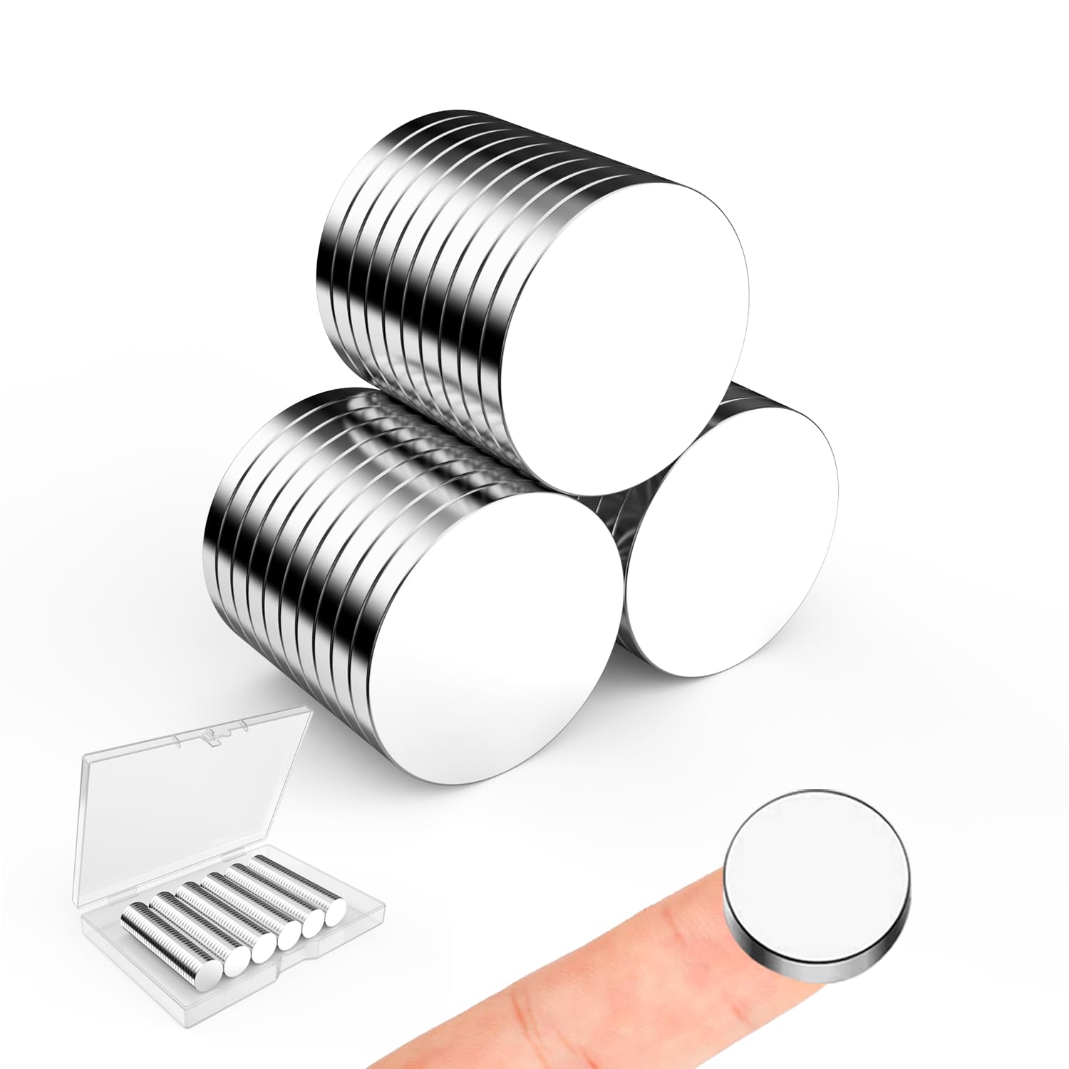 Magnets for Crafts, 5x2mm Small Round Magnetic 250 Pack — Amazon image 29