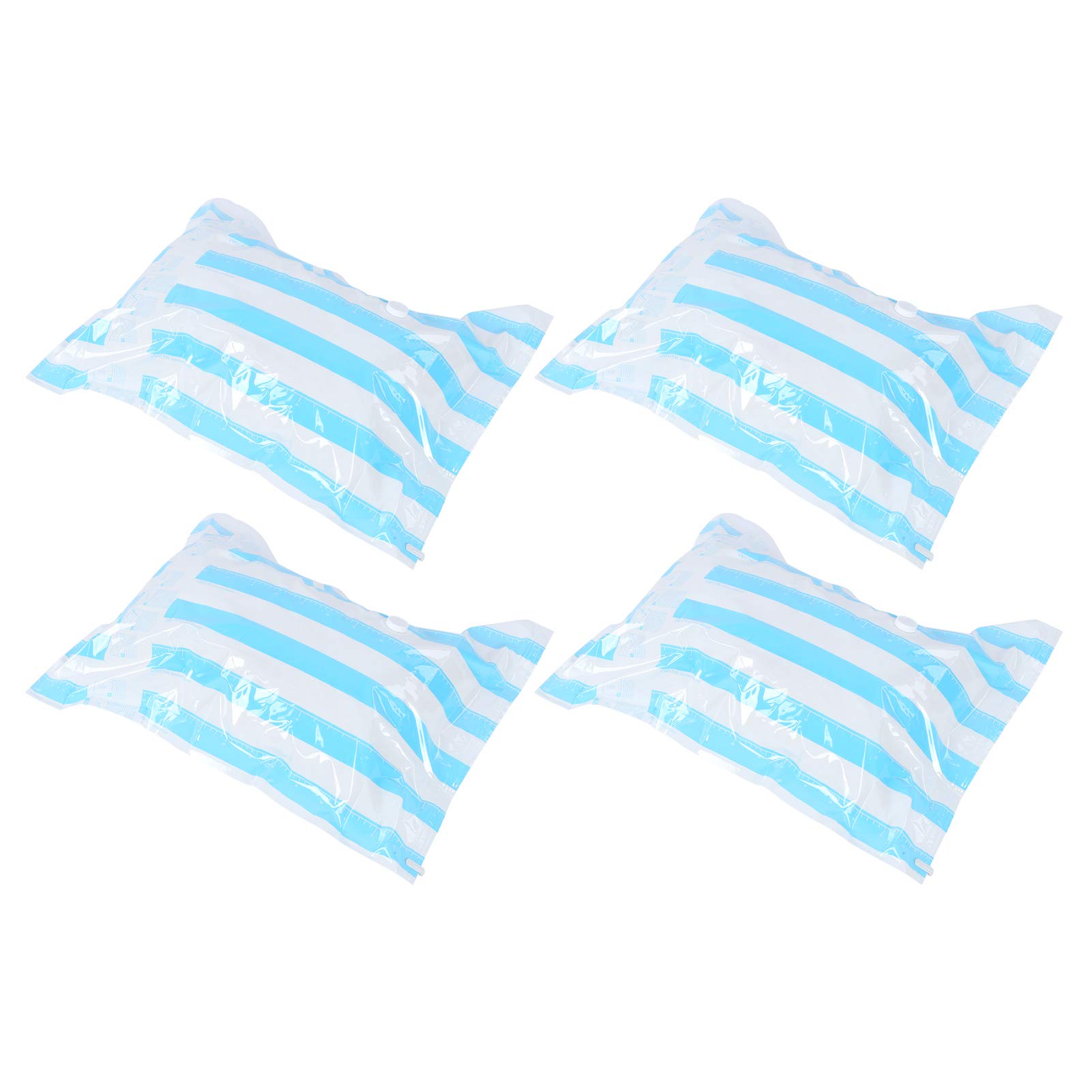Sacco sottovuoto da viaggio Sacchetti riutilizzabili per coperte e trapunte con ingresso d'aria da 3,5 cm (80 * 60 cm)