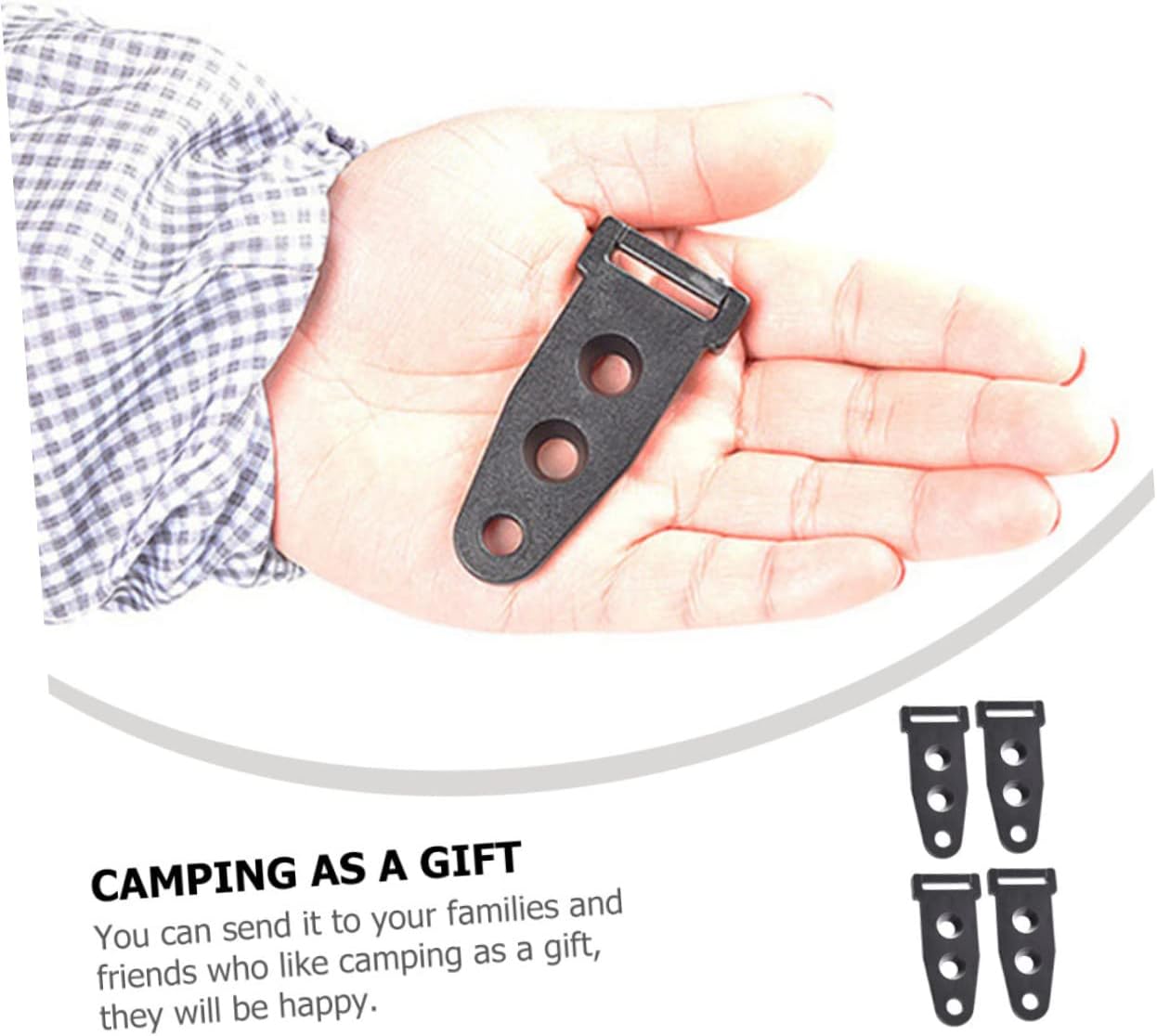 BESPORTBLE Tent Buckle Tent Adjuster Tent Spare Part Canopy Adjuster Tent Pole Connector Canopy Pole Connector Tent