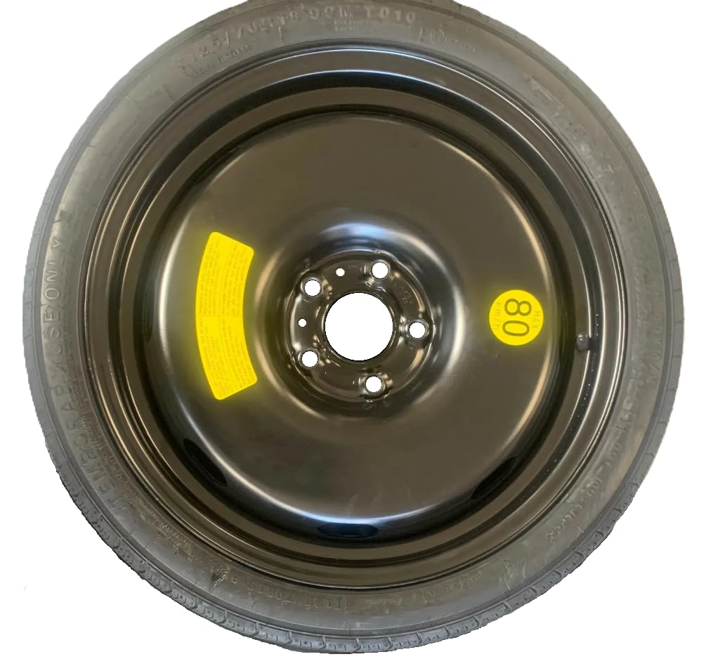 Zestaw Kół Zapasowych 18" 125/70R18 do Volkswagen T-Roc z Criciem, Kluczem, Rękawiczkami i Torbą