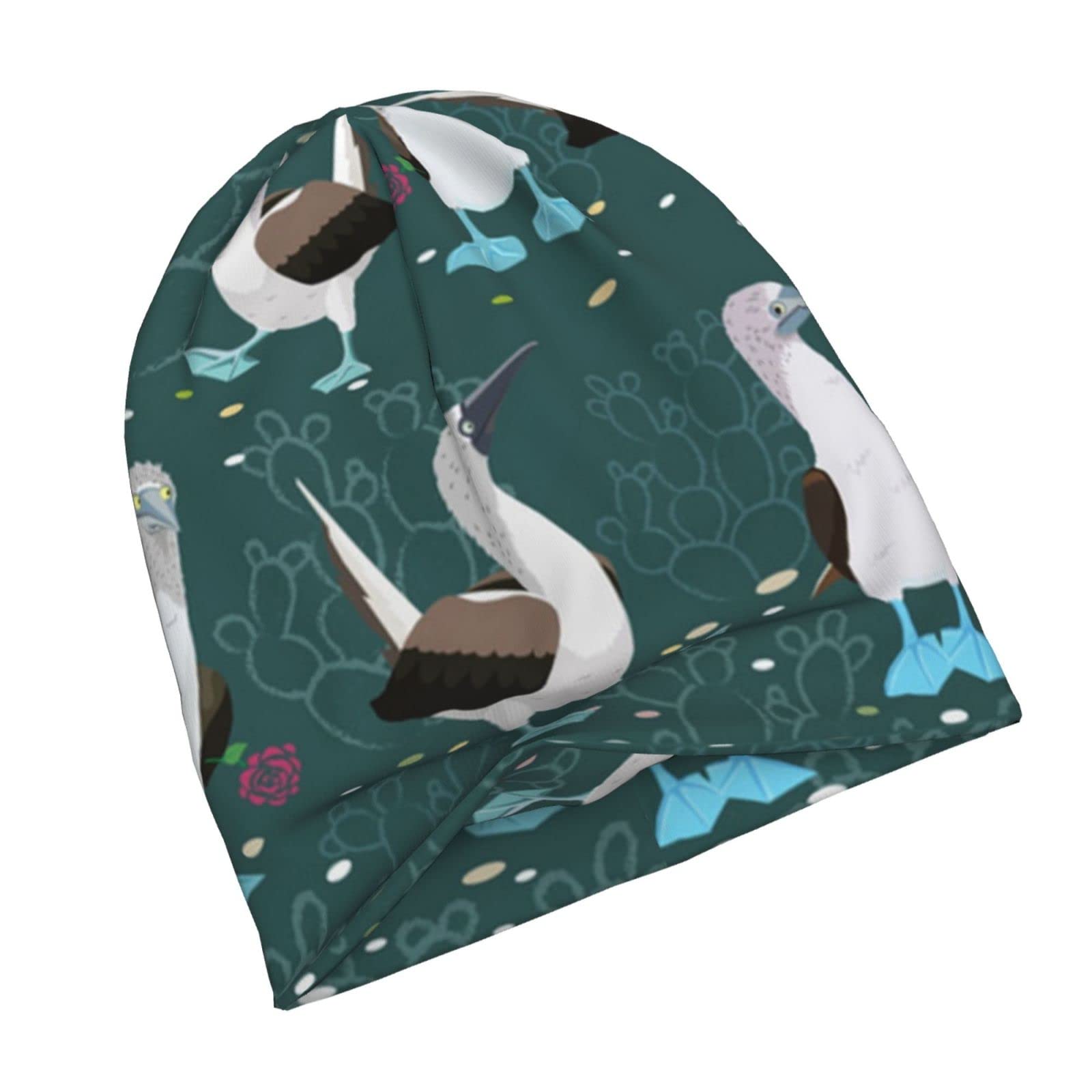 hansgo Palm Tree Sunset Adult Knit Hat Hedging Cap Beanie Warm Hat for Winter Headgear