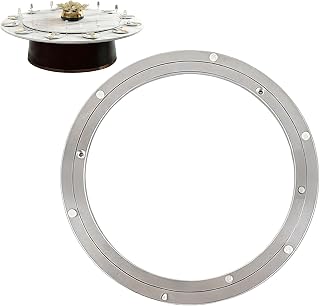 Drehteller Aus Aluminiumlegierung, 12 Zoll Lazy Susan Drehtellerlager, Aluminiumlegierung Drehteller Mit Glatten Kugellagern Rutschfesten Gummifüßen Für Resturant Küche Esstisch Drehständer