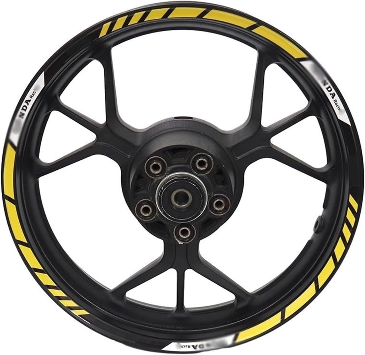 Sticker Front Rear Decal Full Set for CB 1000R for CB1000R Motorcycle Reflective Wheel Rim Stripe Decal(12)