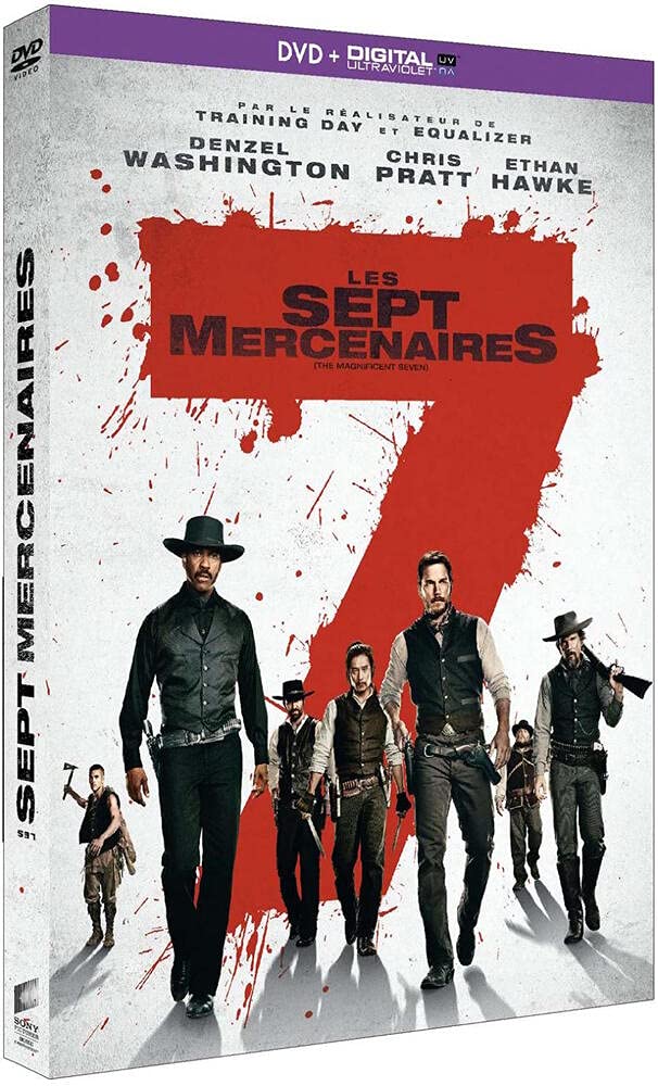 Les 7 Mercenaires - Film DVD avec Chris Pratt et Denzel Washington