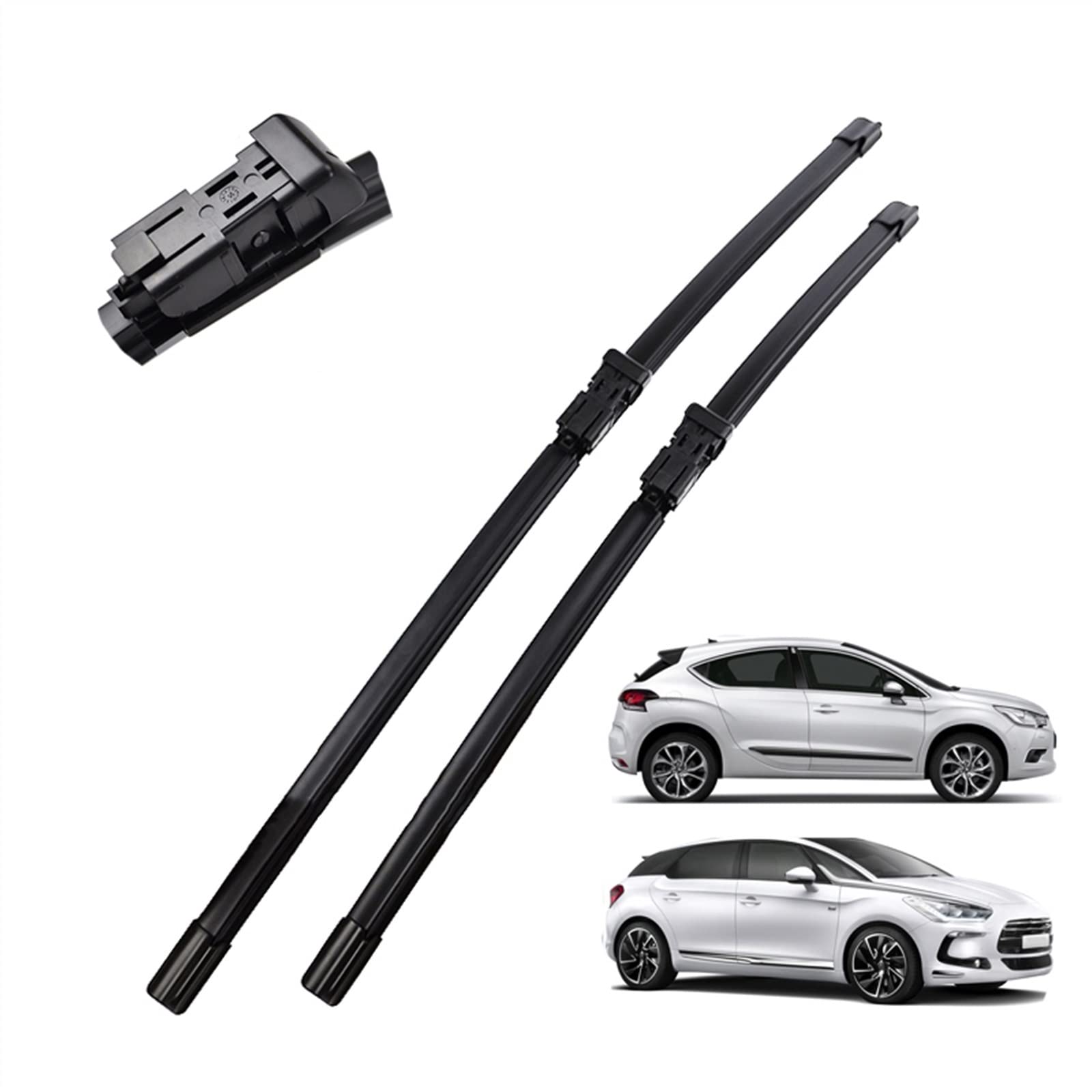 Balais d'essuie-glace Citroën DS4 DS5 2011-2017 pare-brise avant de 30 et 26 pouces