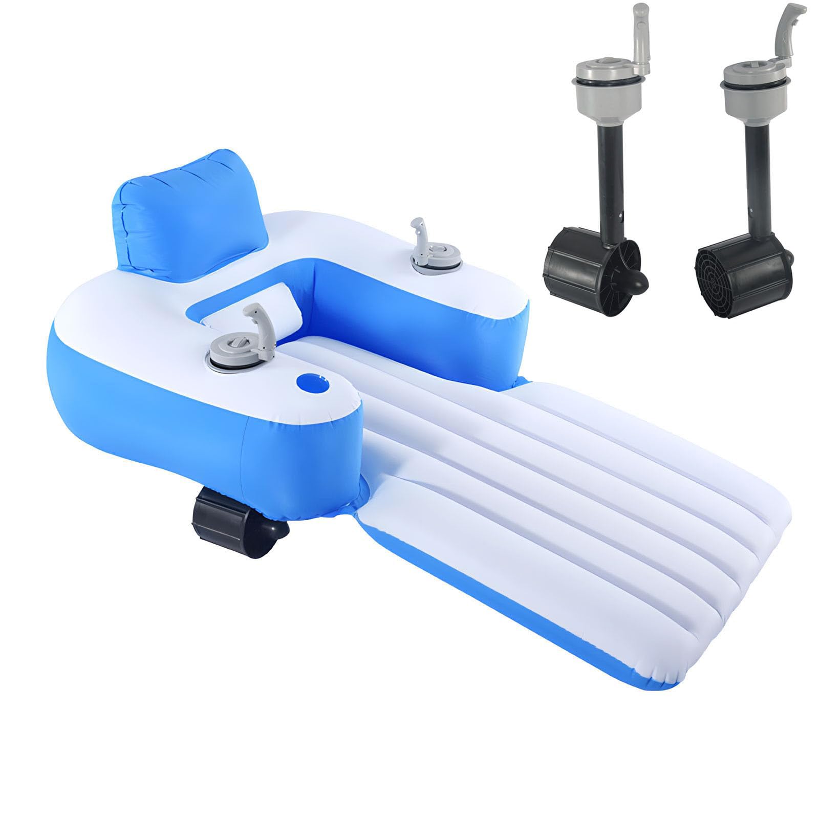 SHAHRYAR Inflatable Rechargeable Pool Lounger for Adults Bdrycellbattery