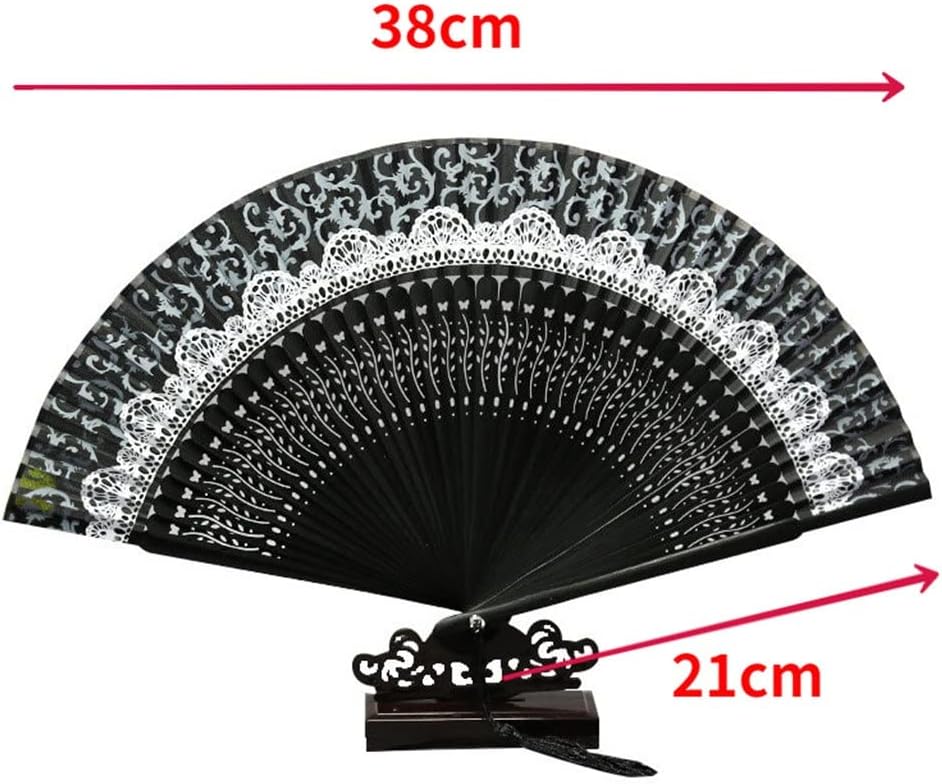 Color Changing Crown Fan Folding Lace Fashion Photography